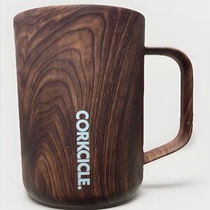 #Corkcicle Triple-Insulated Coffee Mugs Brown Without Lid